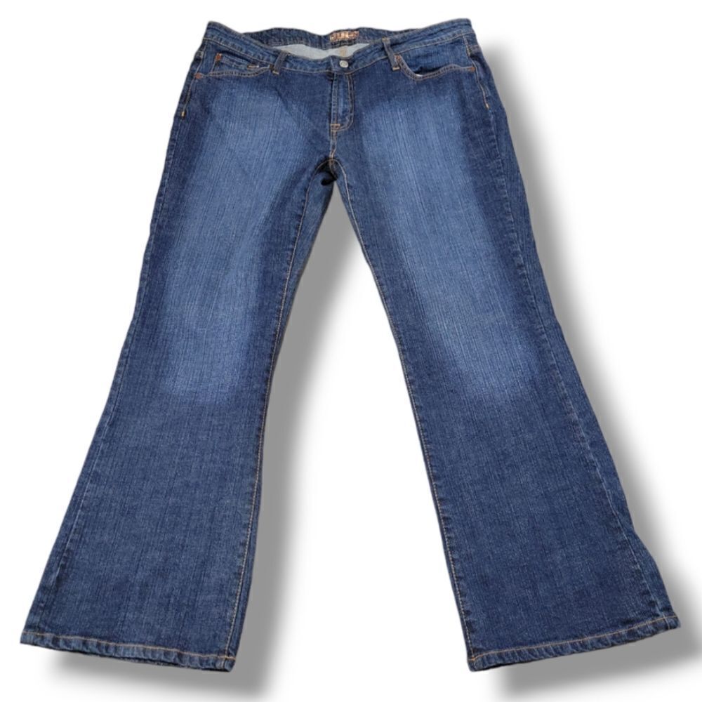 Bitten Sarah Jessica Parker Jeans Size 16S W39" x L30" Bootcut Jeans Blue Denim